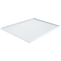 Fond de casier, Convient aux casiers 12" x 18", Gris p&acirc;le, Plastique Helyx Safety & Industrial Supplies