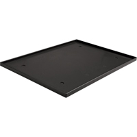 Fond de casier, Convient aux casiers 12" x 18", Noir, Plastique Helyx Safety & Industrial Supplies