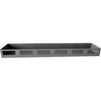 Plateau de porte darmoire, 18" x Capacit&eacute; de 10 lb, Gris Helyx Safety & Industrial Supplies