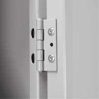 Petits casiers Clean Line, 6 niveaux, Bloc de 4, 48" x 18" x 82", Acier, Beige, Rivet (assembl&eacute;) Helyx Safety & Industrial Supplies