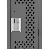 Casiers Clean Line, 12" x 15" x 72", Acier, Charbon, Rivet (assembl&eacute;), Perfor&eacute; Helyx Safety & Industrial Supplies