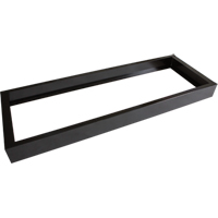 Base encastr&eacute;e pour casiers robustes enti&egrave;rement soud&eacute;e Concorde, 4 Blocs, 4" lo x 48" la x 17" p, Noir, Acier Helyx Safety & Industrial Supplies