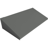 Dessus inclin&eacute; pour casiers robustes enti&egrave;rement soud&eacute; Concorde, Bloc de 3, 18" p x 36" la x 6" ha, Acier Helyx Safety & Industrial Supplies