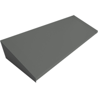 Dessus inclin&eacute; pour casiers robustes enti&egrave;rement soud&eacute; Concorde, Bloc de 4, 18" p x 48" la x 6" ha, Acier Helyx Safety & Industrial Supplies