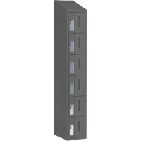 Casiers robustes Concorde, 6 niveaux, 12" x 18" x 78", Acier, Charbon, Soud&eacute; (assembl&eacute;) Helyx Safety & Industrial Supplies