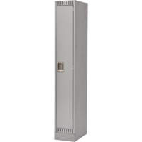 Lockers, 12" x 18" x 76", Steel, Grey, Knocked Down Helyx Safety & Industrial Supplies