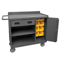 Armoire d'&eacute;tabli mobile, Acier Surface Helyx Safety & Industrial Supplies