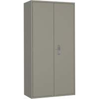 Armoire de rangement Hi-Boy, Acier, 4 Tablettes, 72" h x 36" la x 18" P, Gris Helyx Safety & Industrial Supplies