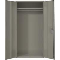 Armoire garde-robe, Acier, 36" la x 18" p x 72" h, Gris Helyx Safety & Industrial Supplies