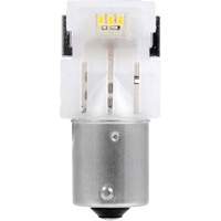 1156 Mini-ampoule automobile, DEL, 12,8 W/2,3 W, Blanc Helyx Safety & Industrial Supplies