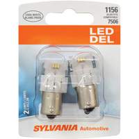 1156 Mini-ampoule automobile, DEL, 12,8 W/2,3 W, Blanc Helyx Safety & Industrial Supplies