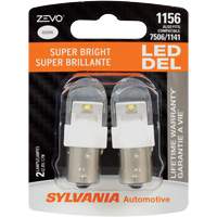 1156 Mini-ampoule automobile Zevo, DEL, 1,7 W, Blanc Helyx Safety & Industrial Supplies