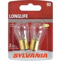 Mini ampoule automobile longue dur&eacute;e mod&egrave;le 93, Incandescente, 13,3 W Helyx Safety & Industrial Supplies
