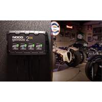Chargeur de batterie 4 sorties de 8 A Genius 2X4 Helyx Safety & Industrial Supplies