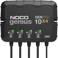 Chargeur de batterie embarqu&eacute; &agrave; 4 sorties de 40 amp&egrave;res GenPro10X4 Genius Helyx Safety & Industrial Supplies