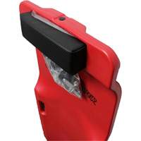 Sommier rouge &agrave; profil bas, en plastique robuste Helyx Safety & Industrial Supplies