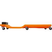 Sommier orange n&eacute;on &agrave; profil bas, en plastique robuste Helyx Safety & Industrial Supplies