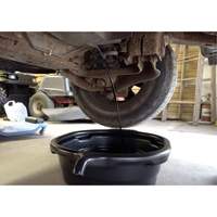 Plateau de drainage ovale noir Helyx Safety & Industrial Supplies