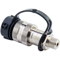 Raccords &agrave; c&ocirc;t&eacute; femelle pour d&eacute;bit &eacute;lev&eacute;, Acier, 3/8", NPTF femelle, 10 000 PSI Helyx Safety & Industrial Supplies