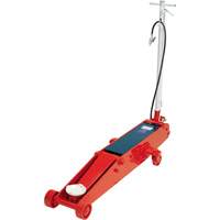 Cric de plancher, 10 tonne(s) Capacit&eacute;, 6-1/8" Abaiss&eacute;e, 27-1/4" &eacute;lev&eacute;e, Air comprim&eacute;/hydraulique Helyx Safety & Industrial Supplies