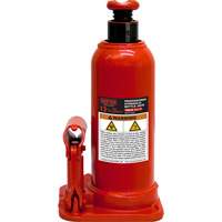Bottle Jack, 12.5 Ton(s), Manual Hydraulic, 18-561/625" Raised Height Helyx Safety & Industrial Supplies