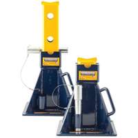 Chandelles de support pour v&eacute;hicule, Tige verrouillable, Capacit&eacute; de 25 tonnes Helyx Safety & Industrial Supplies