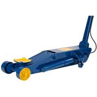 Long cric de ch&acirc;ssis, 10 tonne(s) Capacit&eacute;, 6-3/4" Abaiss&eacute;e, 25-1/2" &eacute;lev&eacute;e, Air comprim&eacute;/hydraulique Helyx Safety & Industrial Supplies