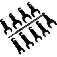 Jeu de 10 cl&eacute;s pneumatiques pour embrayage de ventilateur Helyx Safety & Industrial Supplies