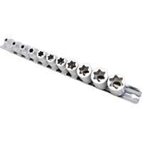 Flat-Cut E-"Star" Socket Set, 11 Pieces, 3/8" Drive Size Helyx Safety & Industrial Supplies