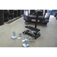 Floor Service Jack, 14 Ton(s) Capacity, 8-1/4" Lowered, 20" Raised, Air Hydraulic Helyx Safety & Industrial Supplies