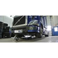 Floor Service Jack, 14 Ton(s) Capacity, 8-1/4" Lowered, 20" Raised, Air Hydraulic Helyx Safety & Industrial Supplies