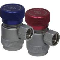 Coupleur rapide manuel R134a c&ocirc;t&eacute; basse pression avec verrouillage de s&eacute;curit&eacute; Helyx Safety & Industrial Supplies