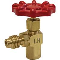 Valve de perçage pour canette R1234yf avec filetage 1/2” ACME-LH Helyx Safety & Industrial Supplies