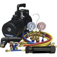 Dual R134A/R1234YF Evacuation & Charging Combo Kit Helyx Safety & Industrial Supplies