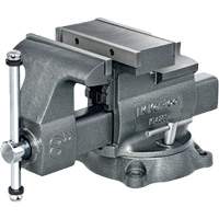 &eacute;tau r&eacute;versible pour m&eacute;canicien professionnel KT4800, Largeur des m&acirc;choires 8", Profondeur de la gorge 4-7/8", Base Pivotant Helyx Safety & Industrial Supplies