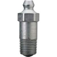 Raccord droit pour lubrification, Filetage de 1/8" PTF SPL court Helyx Safety & Industrial Supplies