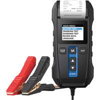 Testeur de batterie, de charge et de d&eacute;marrage BT300P avec imprimante Helyx Safety & Industrial Supplies