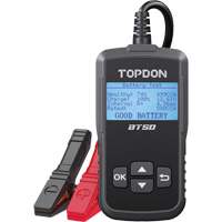 Testeur de batterie, de charge et de d&eacute;marrage BT50 avec imprimante Helyx Safety & Industrial Supplies