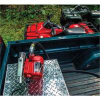 Pompe de transfert de carburant 12 V CC avec pistolet Helyx Safety & Industrial Supplies