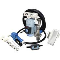 Pompe de transfert de fluide d'&eacute;chappement diesel (DEF) 115 V CA avec support pour cuve GRV, pistolet et compteur Helyx Safety & Industrial Supplies