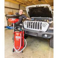Drain pour liquides us&eacute;s & &eacute;vacuateur Helyx Safety & Industrial Supplies