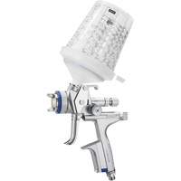 Pistolet de peinture 5000 B RP avec buse 1,2 et trois godets polyvalents RPS 0,3 l/0,6 l/0,9 L, Entr&eacute;e d'air 1/4" NPT, 10,24 pi³/min, Capacit&eacute; 0,3 L/0,6 L/0,9 L, 0,17 psi Helyx Safety & Industrial Supplies