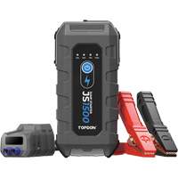 D&eacute;marreur d'appoint, survolteur, banque d'alimentation et lampe de poche JumpSurge1500 Helyx Safety & Industrial Supplies