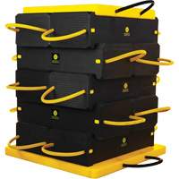 12-Piece CribLok Composite Cribbing System Kit Helyx Safety & Industrial Supplies