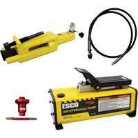 Ensemble de brise-talon pour pneus g&eacute;ants/&eacute;quipement de terrassement avec pompe hydraulique de 1/2 gallon Helyx Safety & Industrial Supplies