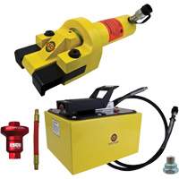 Ensemble de brise-talon pour pneus g&eacute;ants avec pompe hydraulique de 2 gallon Helyx Safety & Industrial Supplies