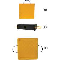 8-Piece CribLok Composite Cribbing System Kit Helyx Safety & Industrial Supplies
