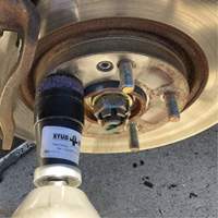STUD KLEEN Impact-Driven Hub, Stud & Wheel Cleaning Tool Helyx Safety & Industrial Supplies