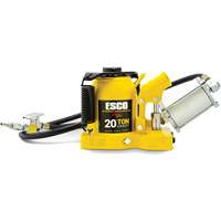 Cric bouteille de s&eacute;rie Pro "Shorty", 20 tonne(s), Air comprim&eacute;/hydraulique, 12-5/8" Hauteur &eacute;lev&eacute;e Helyx Safety & Industrial Supplies