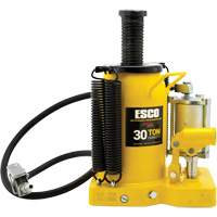 Cric-bouteille de s&eacute;rie Pro, 30 tonnes, Air comprim&eacute;/hydraulique, 20" Hauteur &eacute;lev&eacute;e Helyx Safety & Industrial Supplies